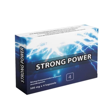 Strong Power - 4db kapszula - alkalmi potencianövelő