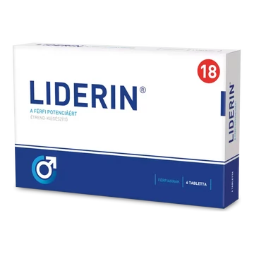 Liderin - A férfi potenciáért - 6 tabletta - 