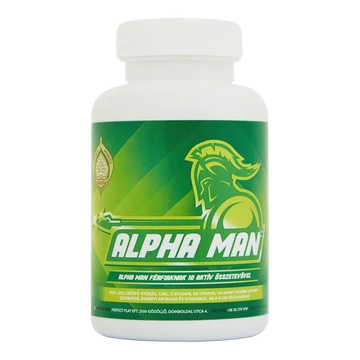 Alpha Man férfierő növelő - 60db kapszula - folyamatos szedésű potencianövelő