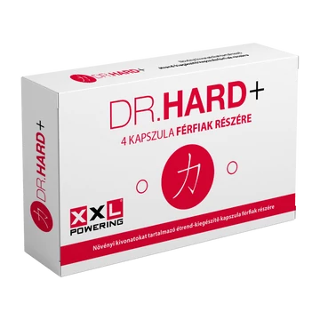 Dr. Hard - 4db kapszula - alkalmi potencianövelő