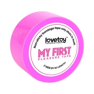 Lovetoy - My First kötöző (rózsaszín) - minőségi kötöző PVC anyagból