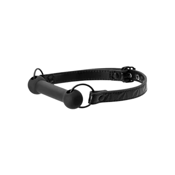 Sinful Bar Gag Black - bizalmi játékok fetish kelléke