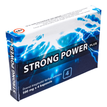 Strong Power Plus - 4db kapszula - alkalmi potencianövelő