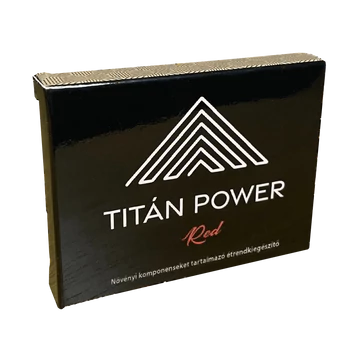 Titán Power Red - 3db kapszula - alkalmi potencianövelő