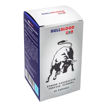 BullBlood - 60db kapszula - folyamatos szedésű potencianövelő