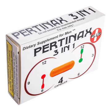 Pertinax 3 in 1 Plus - 4db kapszula - alkalmi potencianövelő