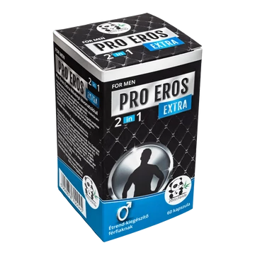 Pro Eros Extra 2 in 1 - 60db kapszula - folyamatos szedésű potencianövelő