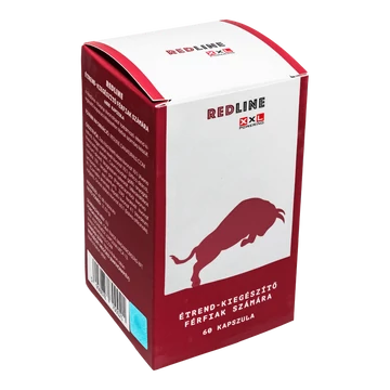 RedLine - 60db kapszula - kúraszerű férfierő és késleltető korai magömlés ellen