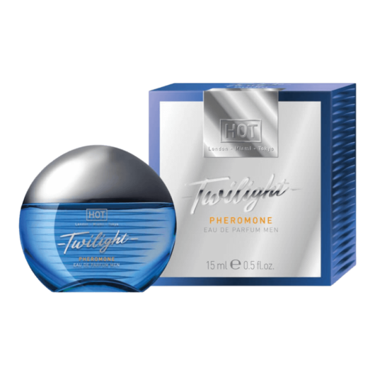 HOT Twilight - feromon parfüm férfiaknak (15ml) - illatos - feromonnal feturbózva