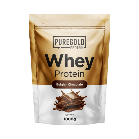 Whey Protein fehérjepor - 1 000 g - PureGold - belga csokoládé - 