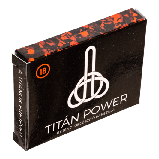 Titán Power - 3db kapszula - alkalmi potencianövelő