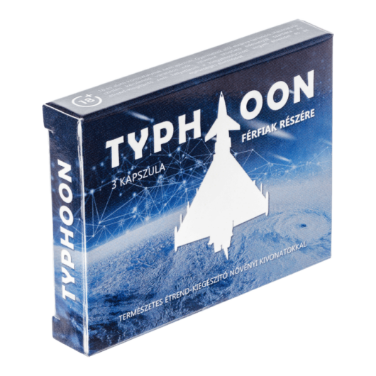 TYPHOON - 3db kapszula - alkalmi potencianövelő