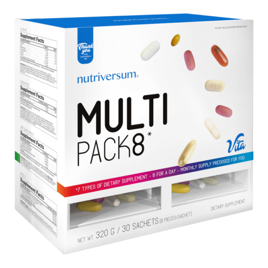 Multi Pack 8 - 30 pak - VITA - Nutriversum - 