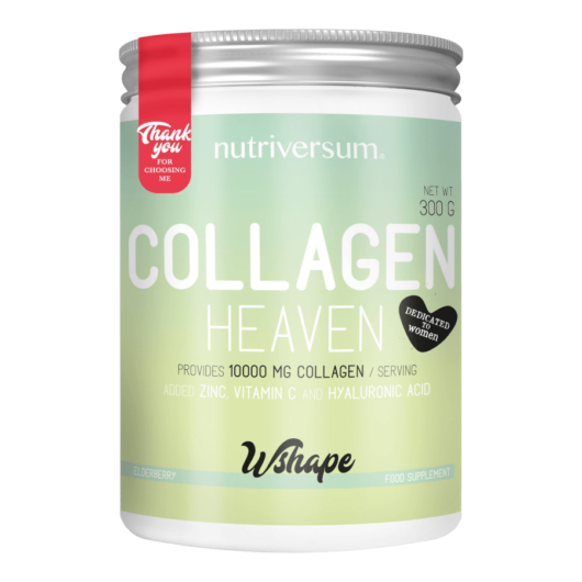 Collagen Heaven - 300 g - WSHAPE - Nutriversum - bodza - 10.000mg Kollagén