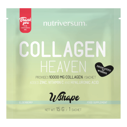 Collagen Heaven - 15 g - WSHAPE - Nutriversum - bodza - 10.000mg Kollagén