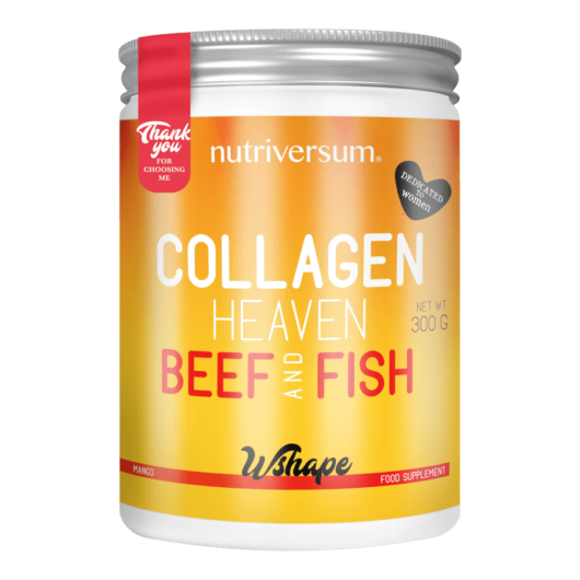 Collagen Heaven Beef&amp;Fish - 300 g - WSHAPE - Nutriversum - mangó - 