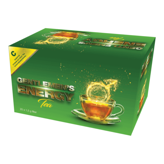 Gentlemen's Energy Tea - Citrom - 20 filter - potencianövelő tea