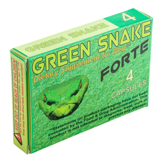 Green Snake FORTE - 4db kapszula - alkalmi potencianövelő