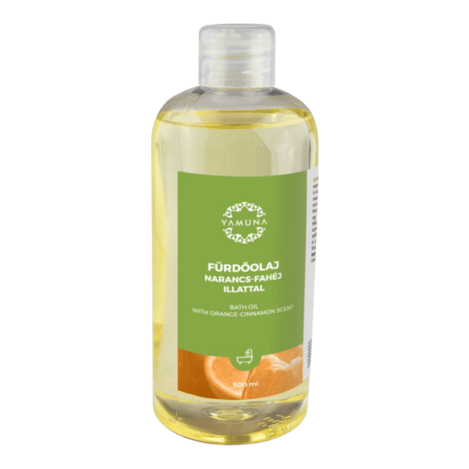 Fürdőolaj narancs-fahéj illattal 500ml - rendkívül jól hidratáló fürdőolaj