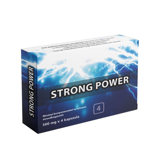 Strong Power - 4db kapszula - potencianövelő