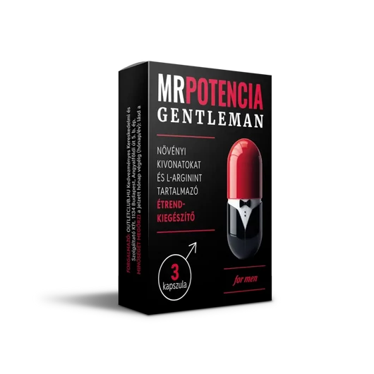 MRPOTENCIA Gentleman - 3 kapszula - 