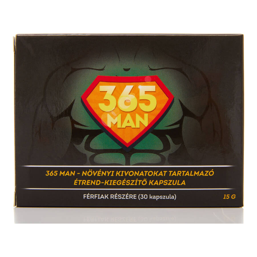 365 Man potencianövelő - 30db kapszula - potencianövelő
