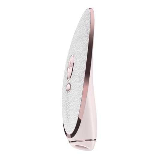 Satisfyer Luxury Pret-a-porter - vibráló csiklóizgató (fehér-rózsaarany) Satisfyer Luxury Pret-a-porter - vibráló csiklóizgató (fehér-rózsaarany)