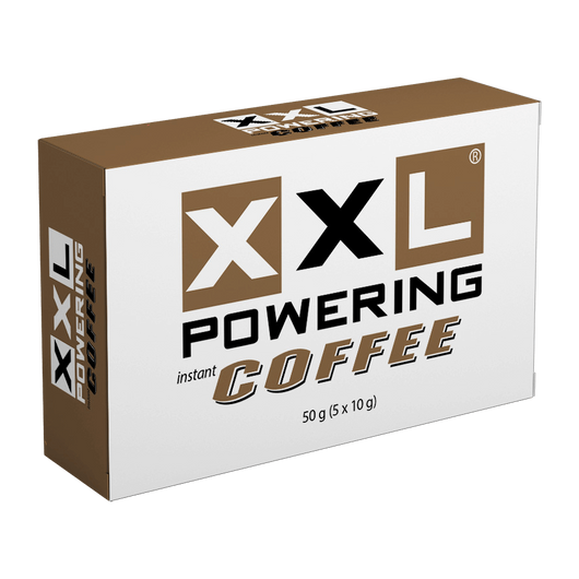 XXL Powering potencianövelő instant coffee - 5 tasak - potencianövelő XXL Powering potencianövelő instant coffee - 5 tasak - potencianövelő