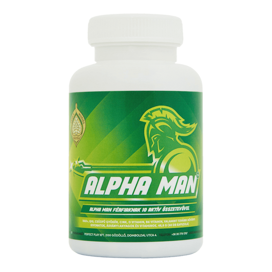 Alpha Man férfierő növelő - 60db kapszula - potencianövelő