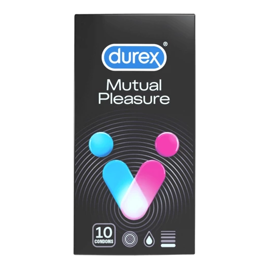 Durex Mutual Pleasure óvszer (10db) - ejakuláció-késleltetős óvszer