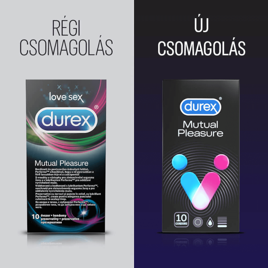 Durex Mutual Pleasure óvszer (10db)