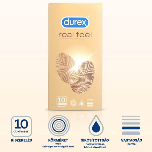 Durex RealFeel óvszer (10db)