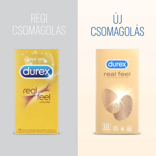 Durex RealFeel óvszer (10db)
