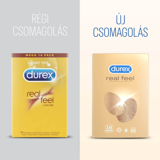 Durex RealFeel óvszer (16db)