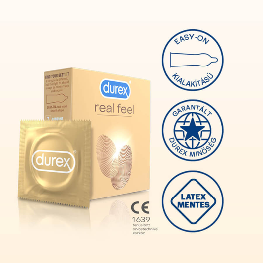 Durex RealFeel óvszer (3db)