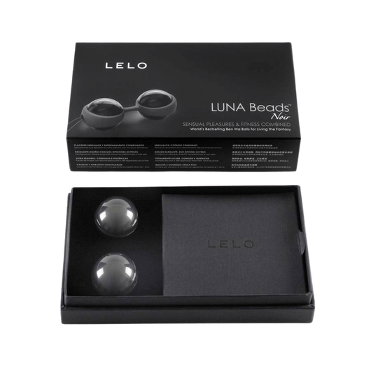 LELO Luna Noir - variálható gésagolyók