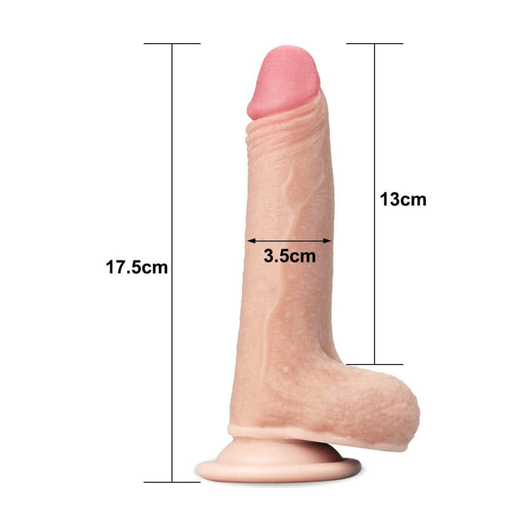 Lovetoy - Sliding Skin Dong 7 inch