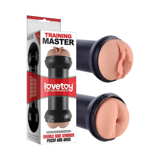 Training Master Double Side Stroker Pussy and Anus Flesh - Lovetoy