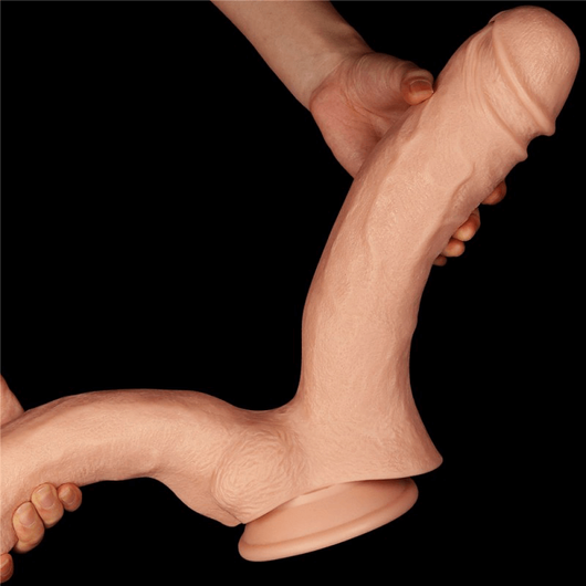 Lovetoy - Realistic Mega Double Dildo 12 inch
