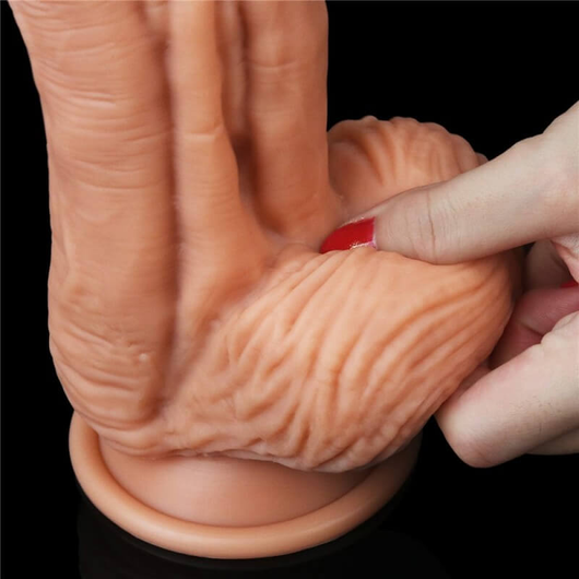 Lovetoy - Dual-layered Silicone Nature Cock - 10 inch Lovetoy - Dual-layered Silicone Nature Cock - 10 inch