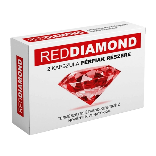 Red Diamond - 2db kapszula - alkalmi potencianövelő