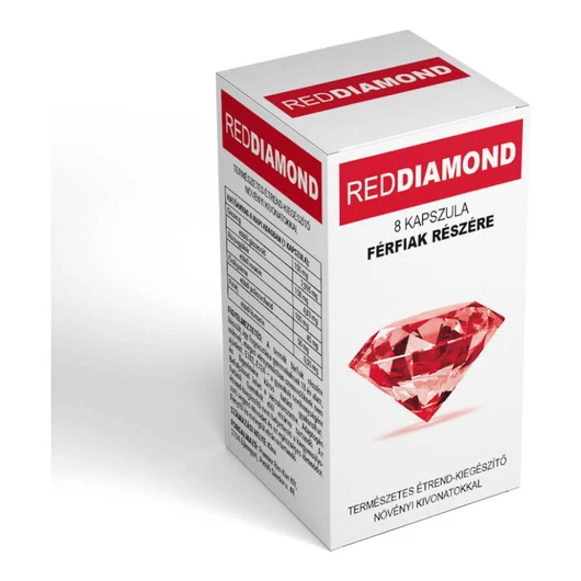 Red Diamond - 8db kapszula - alkalmi potencianövelő