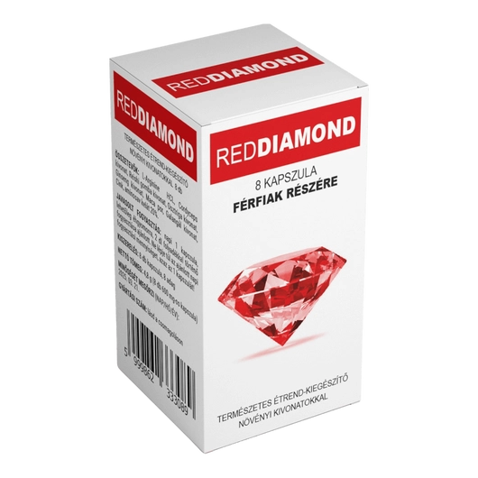 Red Diamond - 8db kapszula - alkalmi potencianövelő
