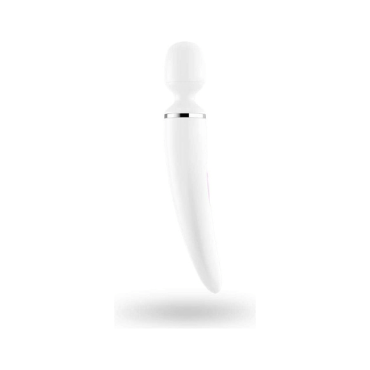 Satisfyer Wand-er Woman masszázs vibrátor (fehér)