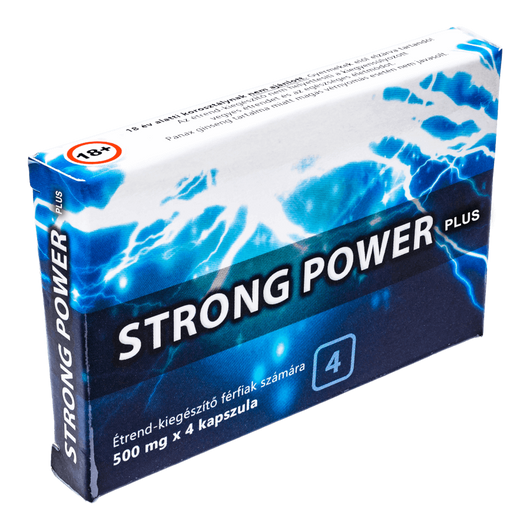Strong Power - 4db kapszula - potencianövelő
