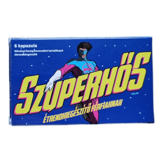 Szuperhős Blue - 6db kapszula - potencianövelő