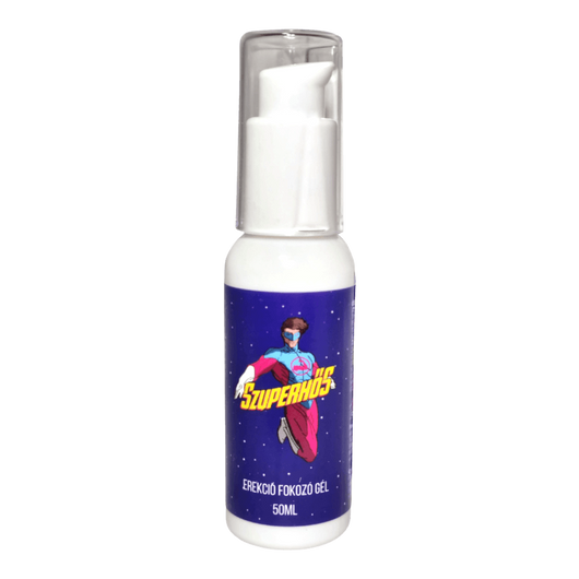 Szuperhős erekció fokozó gél - 50ml - potencianövelő Szuperhős erekció fokozó gél - 50ml - potencianövelő