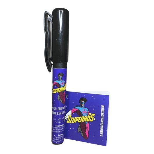 Szuperhős magömlés késleltető toll - 6ml