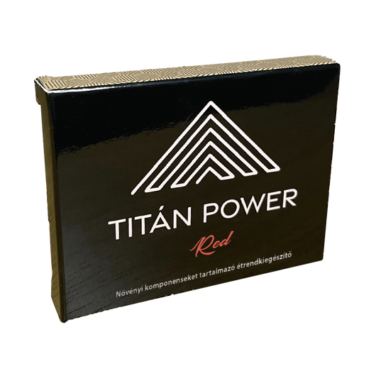Titán Power Red - 3db kapszula - potencianövelő