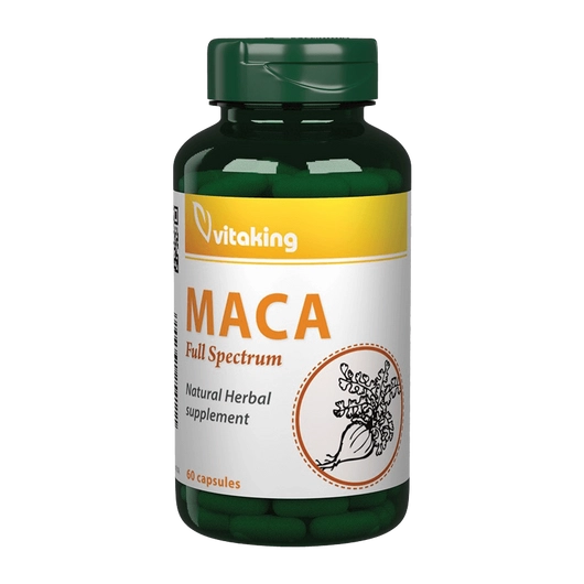MACA 500mg - 60 kapszula - Vitaking - 